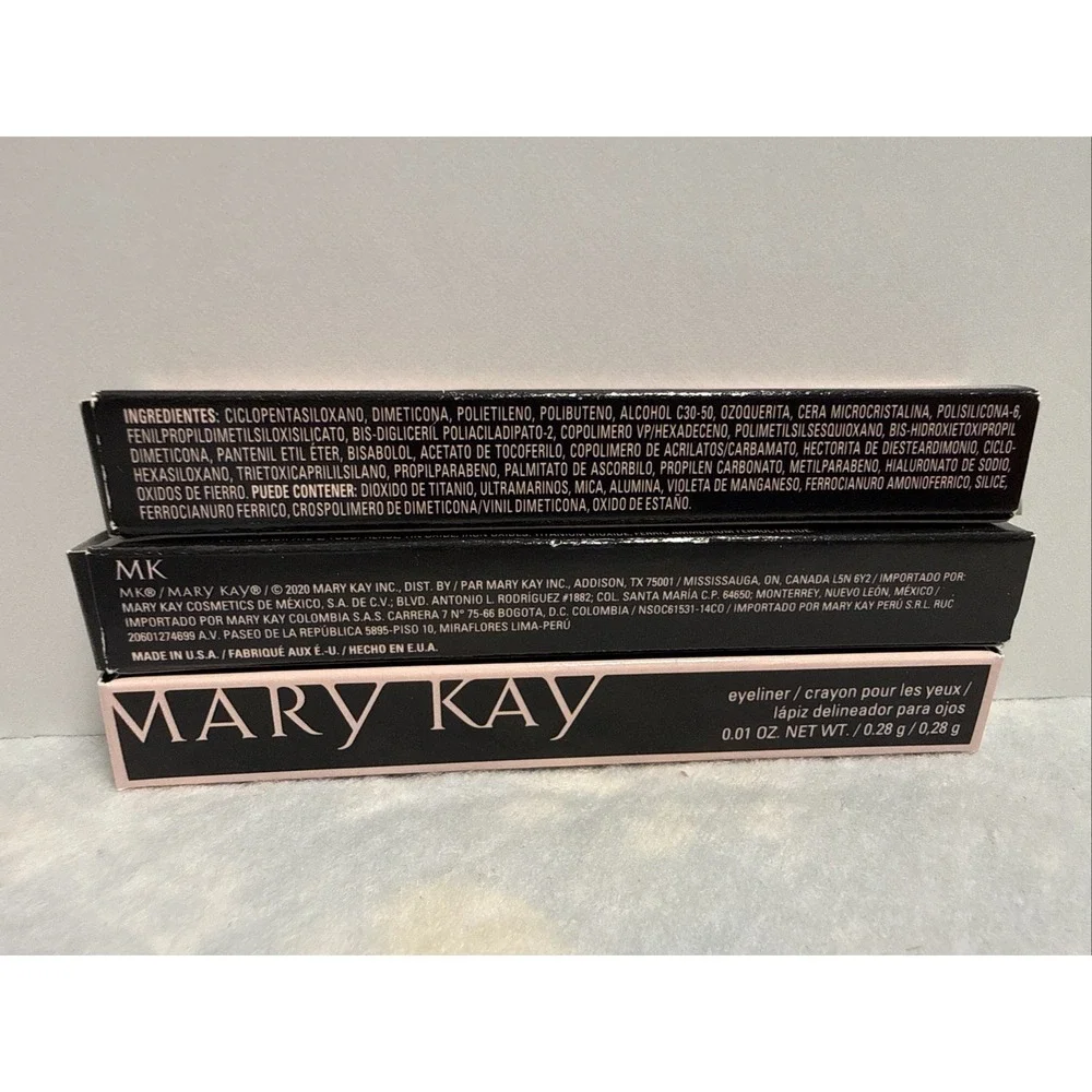Lot of 5 Mary Kay Eyeliner Steely & MK Steely 090138 & 017634 New Discontinued